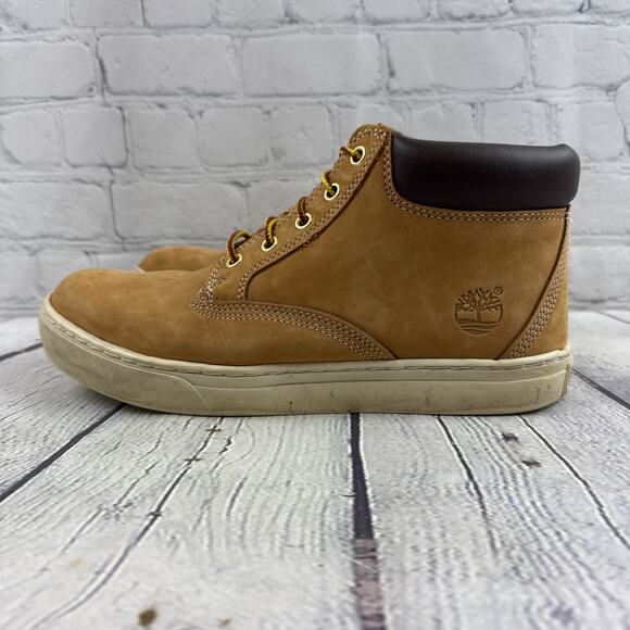 Timberland™ Men's Maple Grove Leather Chukka 'Wheat Nubuck' US 9.5 - Picture 4 of 10